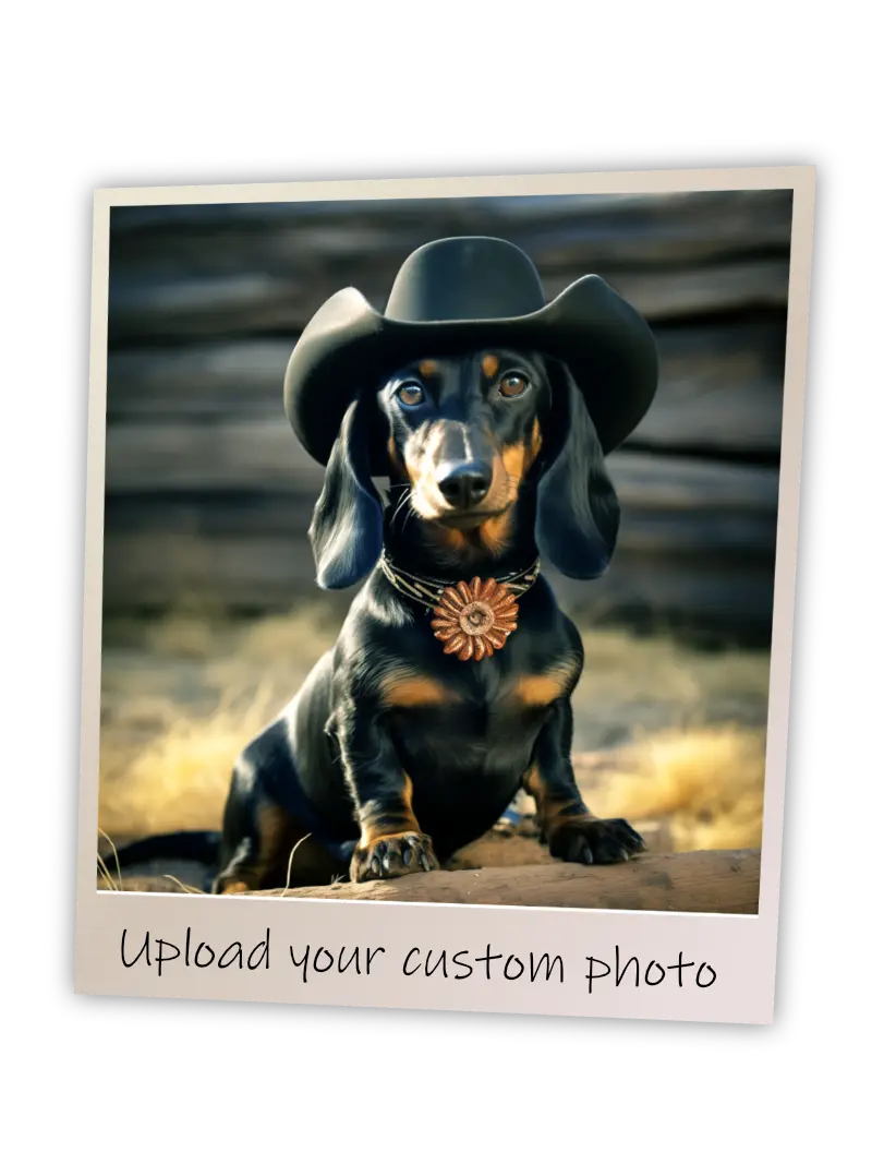 western dog polaroid